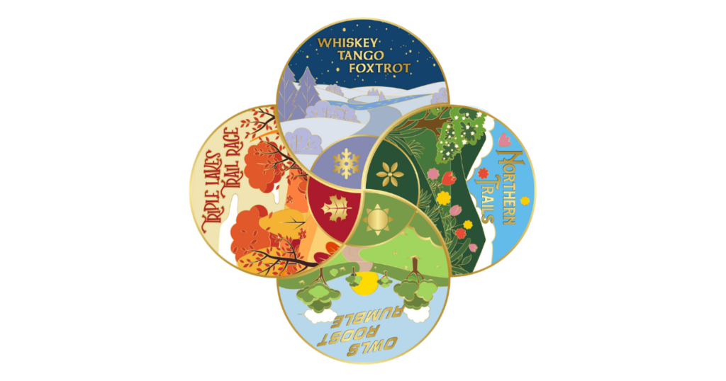 2025 trail series medals
